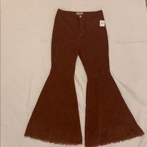 Free People Just Float On Corduroy Flare Jeans